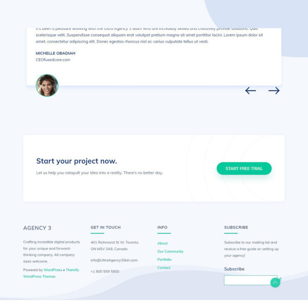 Bet Website Testimonial Themes