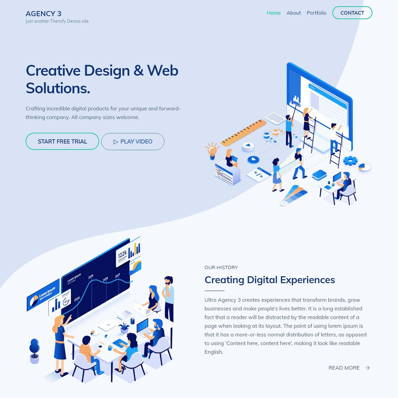 Website Builder Theme