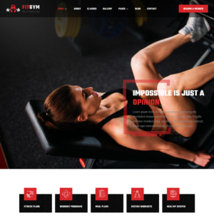 Fitnessruimte Fitnessruimte